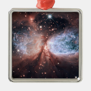 Ornamento De Metal Anjo de Neve de Hubble