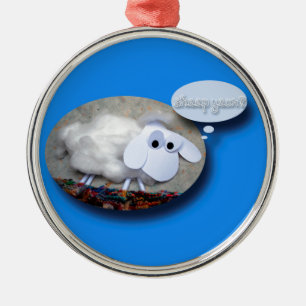 Ornamento De Metal Ano Ovino? Ano Novo Chinês 2015