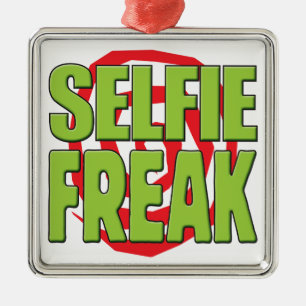 Ornamento De Metal Anormal G de Selfie