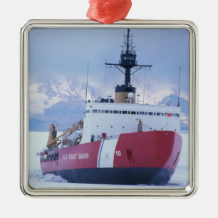 Ornamento De Metal Antártida, Ilha de Ross, Estação McMurdo, USCG