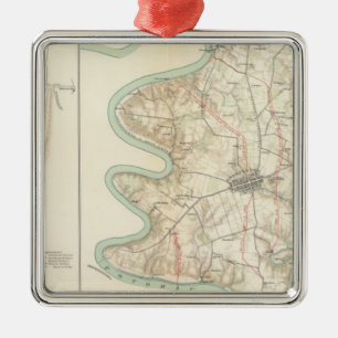 Ornamento De Metal Antietam, a balsa do harpista, Sharpsburg