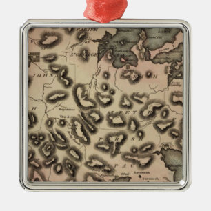 Ornamento De Metal Antígua 2