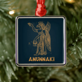 Ornamento De Metal Anunnaki Astronauta Antigo Teórico da Alienígena S