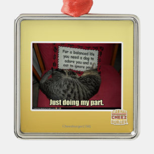 Ornamento De Metal Apenas fazendo minha divisória