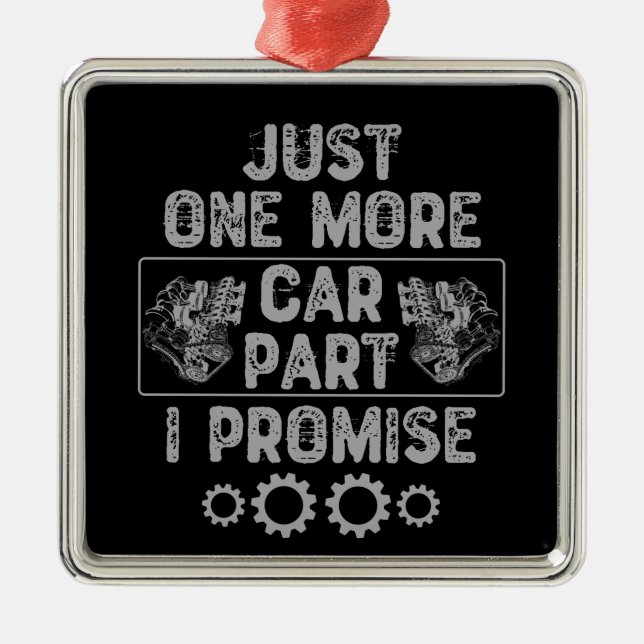 Ornamento De Metal Apenas Mais Um Carro Parte I Promessa (Frente)