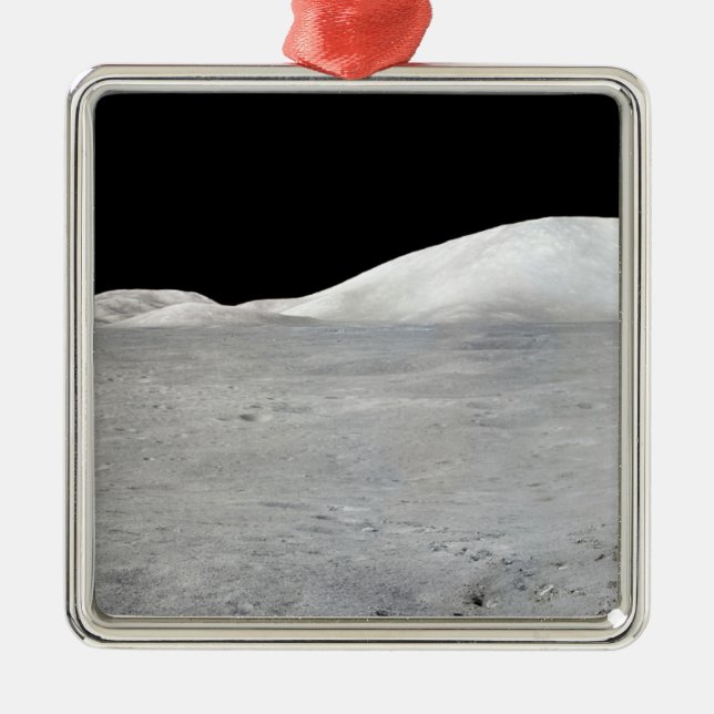 Ornamento De Metal Apollo 17 Panorama (Frente)