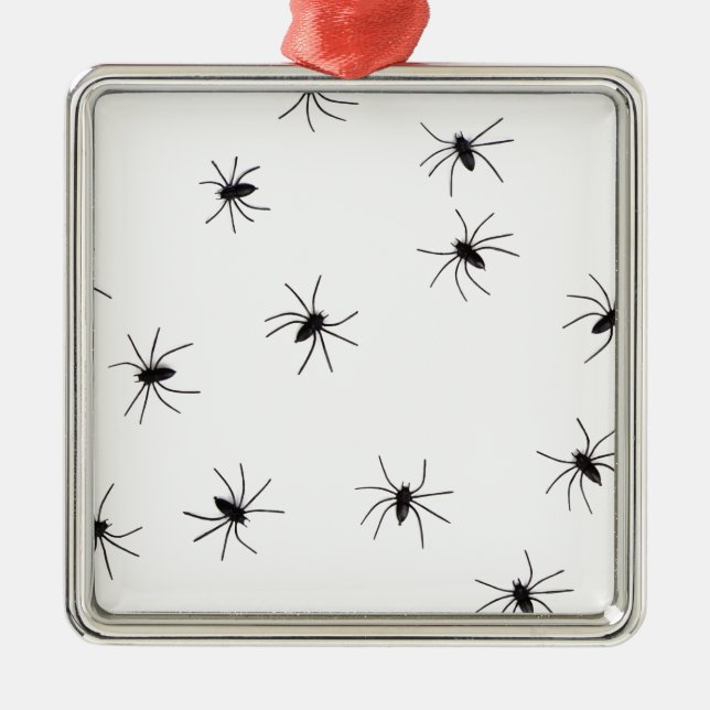 Ornamento De Metal aranhas (Frente)