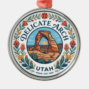 Ornamento De Metal Arco Delicado Utah