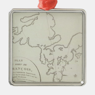 Ornamento De Metal Área de Califórnia San Francisco Bay