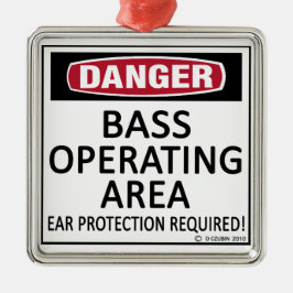 Ornamento De Metal Área de operação Bass