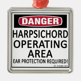 Ornamento De Metal Área de Operação do Cravista