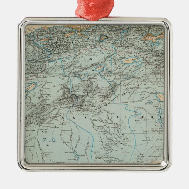 Ornamento De Metal Argélia (Frente)