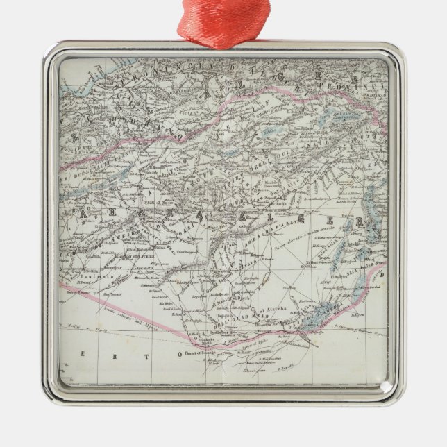 Ornamento De Metal Argélia 2 (Frente)