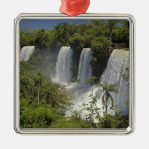 Ornamento De Metal Argentina, Cataratas do Iguaçu ao sol.
