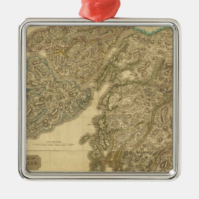 Ornamento De Metal Argyllshire composto (Frente)