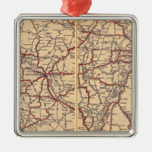 Ornamento De Metal Arkansas 5