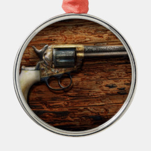 Ornamento De Metal Arma-Policia - Verdadeira Garra