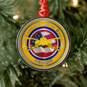 Ornamento De Metal Armadura do Exército