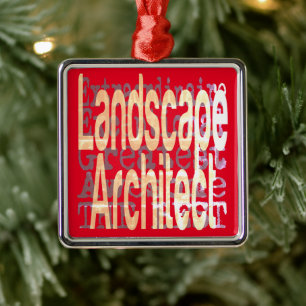 Ornamento De Metal Arquiteto paisagista Extraordinário