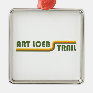 Ornamento De Metal Art Loeb Trail Carolina do Norte