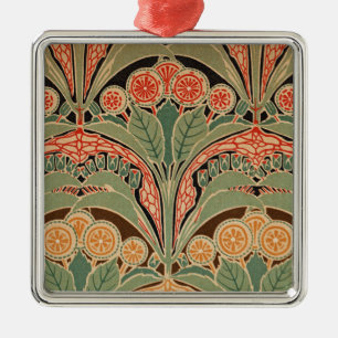 Ornamento De Metal Art Nouveau Padrão #3 em Emporio Moffa