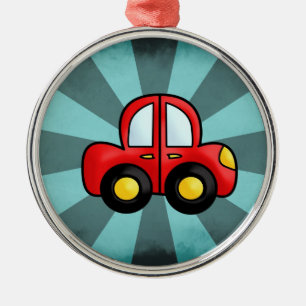 Ornamento De Metal Arte Automobilística Clássica Impressão Automotiva