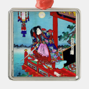 Ornamento De Metal Arte clássica japonesa oriental legal do guerreir