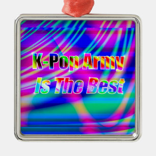 Ornamento De Metal Arte K-Pop
