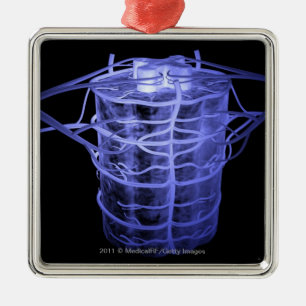 Ornamento De Metal Artérias que cercam a parte da coluna espinal