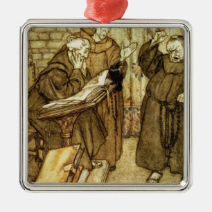 Ornamento De Metal Arthur Rackham Illustration 'do Jackdaw do Rh