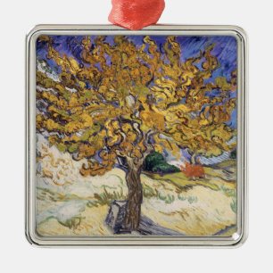 Ornamento De Metal Árvore de Mulberry de Vincent van Gogh , 1889
