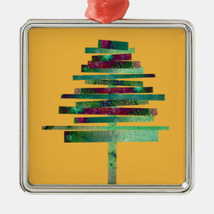 Ornamento De Metal Árvore de Natal de artesanato moderno