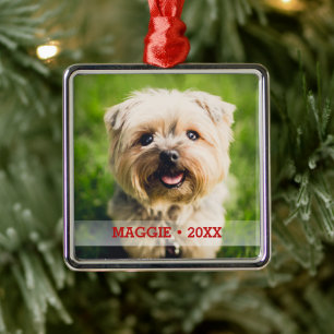 Ornamento De Metal Árvore de Natal especial bonito personalizada da