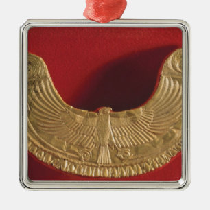 Ornamento De Metal Árvores de rolamento do falcão peitoral do