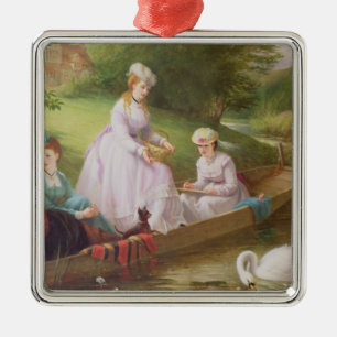 Ornamento De Metal As cisnes de Tamisa