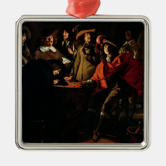 Ornamento De Metal As guardas que fumam, 1643 (Frente)