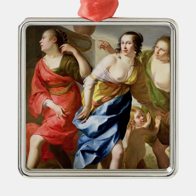 Ornamento De Metal As três benevolências (Frente)