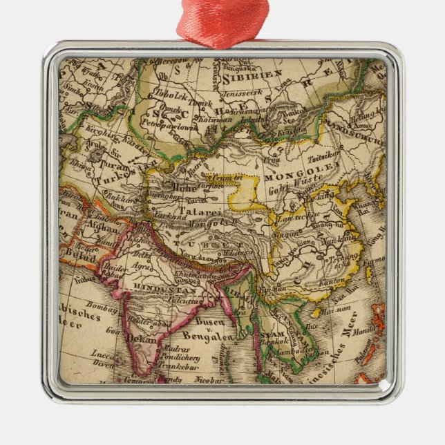 Ornamento De Metal Ásia 3 (Frente)