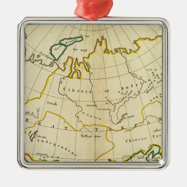 Ornamento De Metal Ásia 7 (Frente)