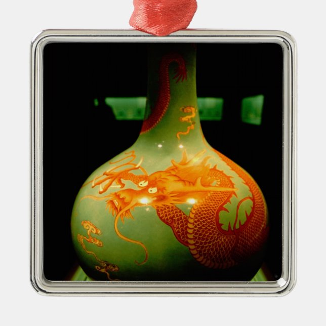 Ornamento De Metal Ásia, China, Xangai, Museu de Xangai (Frente)