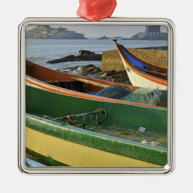 Ornamento De Metal Ásia, Índia, Tamil Nadu, Kanniyakumari (Frente)