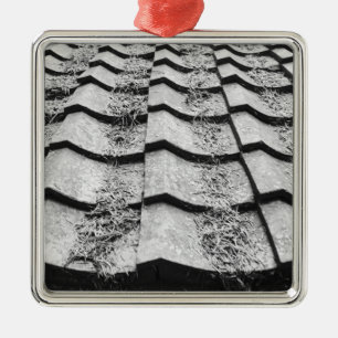 Ornamento De Metal Ásia, Japão, Miyajima. Detalhes do telhado de ar