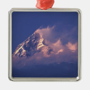 Ornamento De Metal Ásia, Nepal. Machuchhare