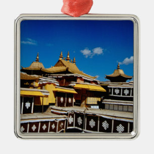 Ornamento De Metal Ásia, Tibete, Lhasa, Palácio de Potala, também 