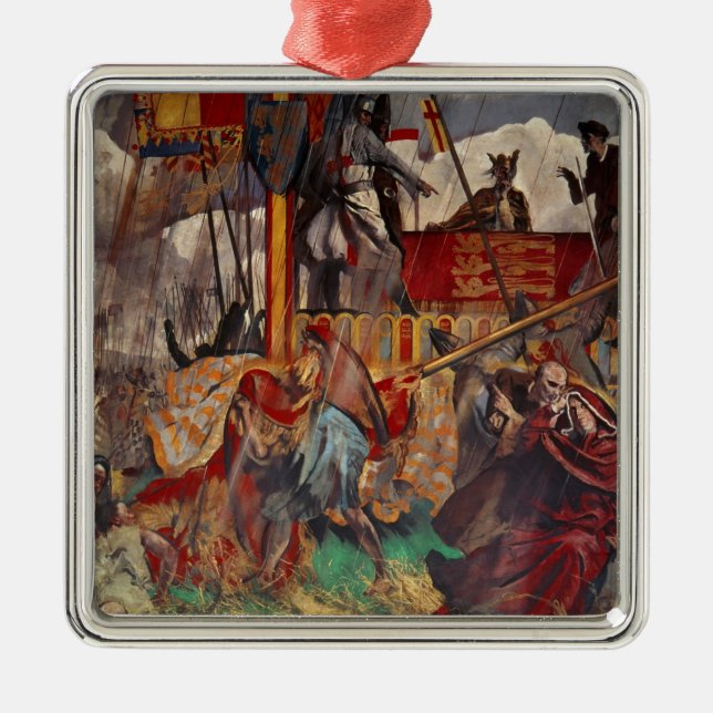 Ornamento De Metal Assinatura da Magna Carta, 1215 (Frente)