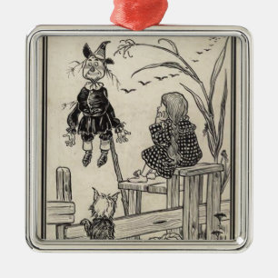 Ornamento De Metal Assistente de Oz