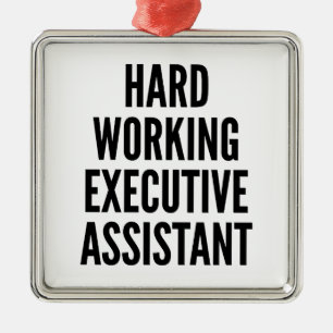 Ornamento De Metal Assistente Executivo de Trabalho do duro