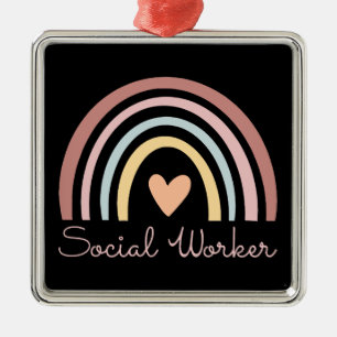 Ornamento De Metal Assistente Social II