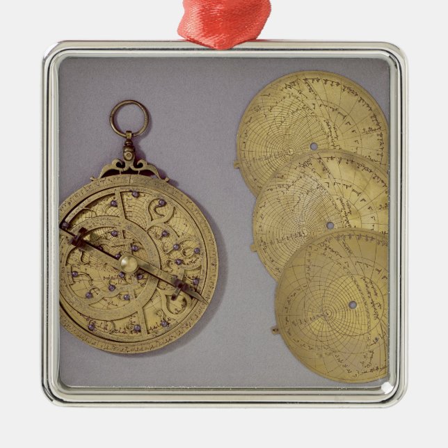 Ornamento De Metal Astrolabe, 1216 (Frente)