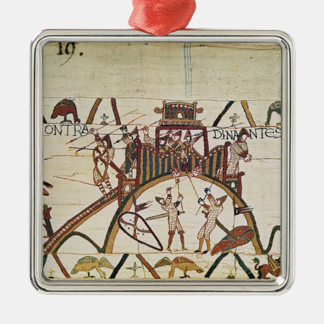 Ornamento De Metal Ataque na cidade de Dinan (Frente)